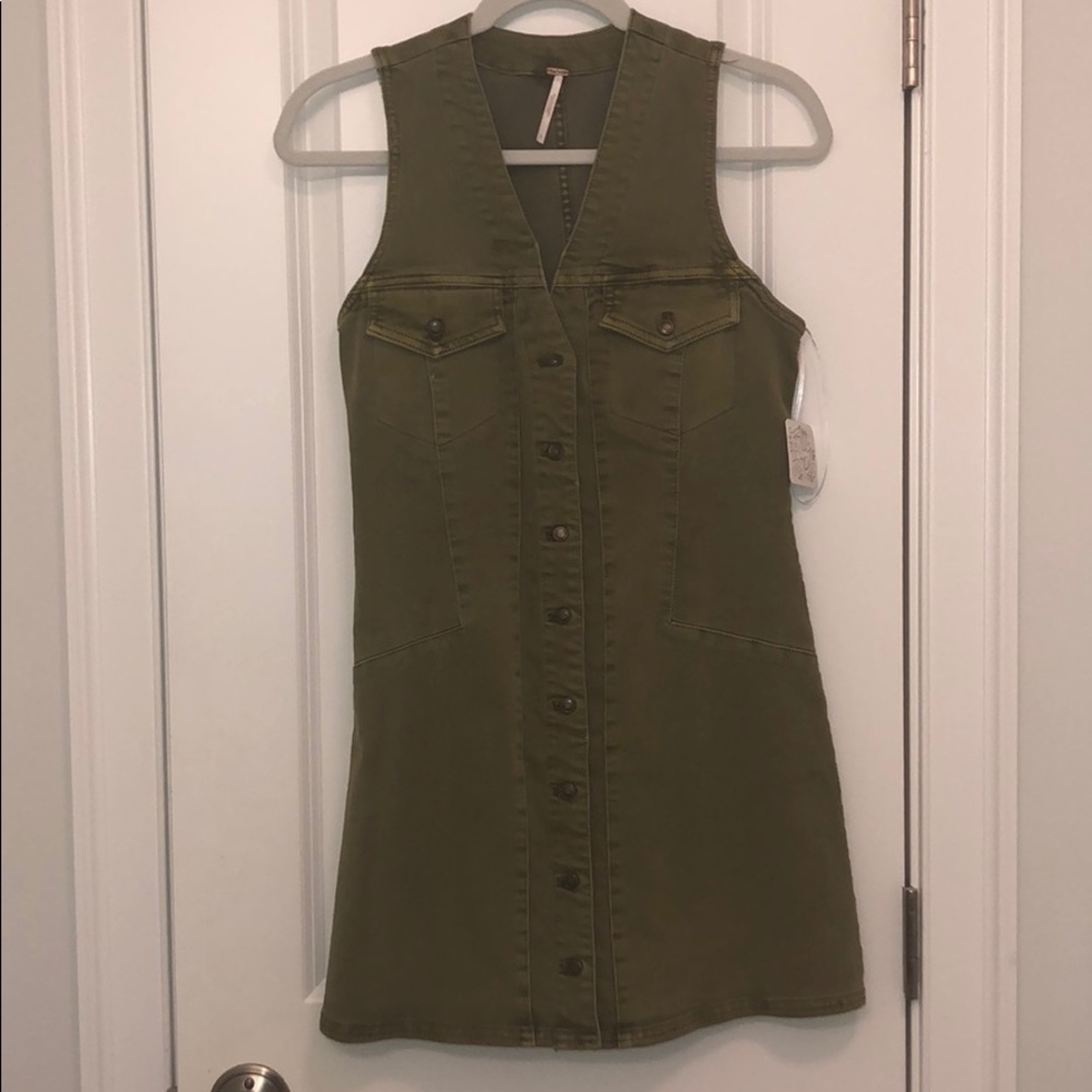 Free people denim dress
